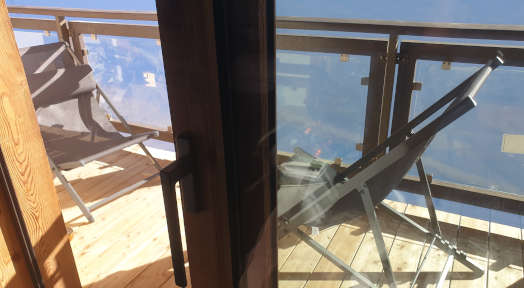 le balcon au soleil