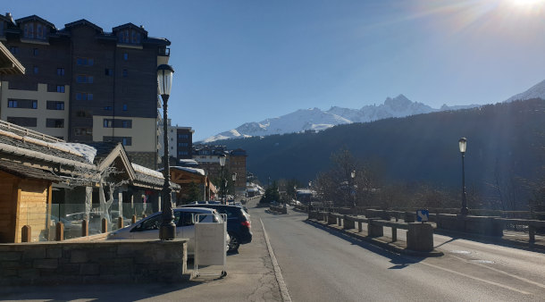 Route de l'Ariondaz Courchevel 1650